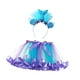 thumbnail image 4 of Disfraz de sirena para niñas, ropa, decoración, accesorios de fiesta, atuendos para carnaval L, 4 of 9