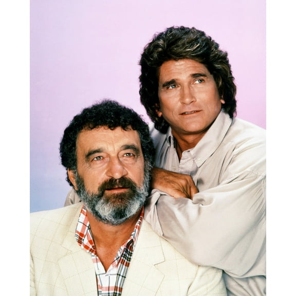 Victor French Michael Landon Highway To Heaven 24x36 HD Aluminum Wall Art