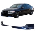 thumbnail image 2 of Ikon Motorsports Front Bumper Lip Splitters Compatible With 2009-2011 BMW 3 Series E90 4-Door Sedan LCI/Facelift Models Painted #A76 Deep Sea Blue Metallic PP Factory Style Front Lip Spoiler, 2 of 9