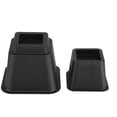 thumbnail image 2 of 8Pcs Black Bed Risers Set Heavy Duty Lift Blocks Adjustable Height to 8, 5 or 3 Inch for Home Furniture Bed Couch Sofa Chair Table, 2 of 8