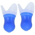 thumbnail image 4 of 2Pcs Earplug, Swimming Flying  Pressure Reducing Earplugs Noise Reducing Silicone Protective Earplugs Noise Prevention Earplug Reusable Earplug for Home Outdoor Use, 4 of 8