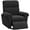 Black, variant on HOMCOM Power Recliner Chair, Upholstered Recliner Chair w/ USB Ports