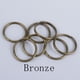 thumbnail image 1 of 100-200 Uds 3-12mm anillos de salto abiertos de bucle único Diy accesorios de fabricación de joyas conectores de anillos divididos para suministros de fabricación de joyas Tan Jianjun unisex, 1 of 2
