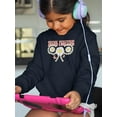 thumbnail image 2 of Think Positive Daisies Hoodie Juniors -Image by Shutterstock,  Large, 2 of 4