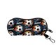 thumbnail image 2 of Funda para gafas con temática de fútbol, clip mosquetón, cierre de cremallera, material de neopreno suave, tamaño compacto, ideal para gafas de sol, gafas graduadas, llaves y accesorios pequeños., 2 of 6