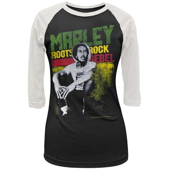 Bob Marley - Raglan pour Jeunes Roots Rock