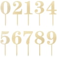 thumbnail image 1 of 20Pcs Acrylic Cake Toppers Numbers Big For Elegant Cakes, 1 of 8