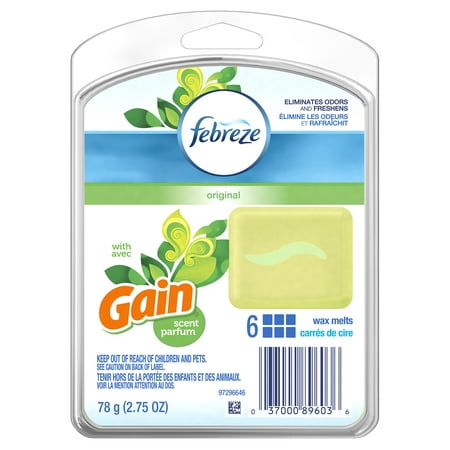 Febreze WAX MELTS Air Freshener with Gain Original (1 Count, 2.75 oz)