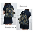 thumbnail image 4 of FORMRS Women's Travel Backpack Purse Anti-Theft Hidden Pockets Casual Shoulder Bag, Blue Art Pattern, 4 of 7