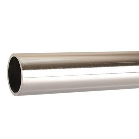 8 Ft Polished Chrome Oval Closet Rod Walmart Com