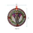thumbnail image 5 of Mandala Elephant GLASS Suncatcher Hanging, Wildlife Elephant, Elephant suncatcher, Elephant window hanging, Mandala art, Ornament 2025, Holiday Decoration, Seasonal 2025, Holiday, 5 of 5