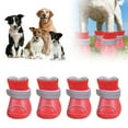 thumbnail image 4 of Hearth & Gear Bottes Durables pour Chaussures de Protection Tous Temps avec Semelle et Bandes Réfléchissantes pour Marche en Plein Air Randonnée Course sur Divers Terrains Accessoires pour Chiens Lévriers Vélo, 4 of 6