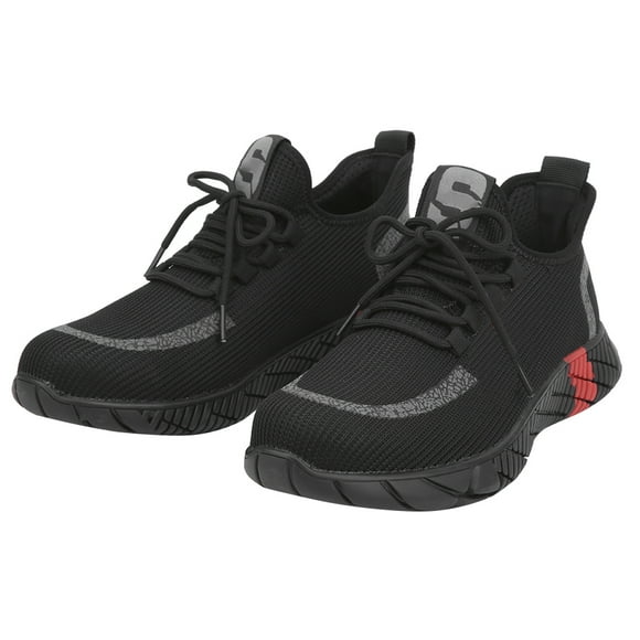 Zapatos de seguridad para construcción, puntera de acero, botas, para hombre, para trabajar, talla 45