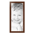 thumbnail image 2 of ArtToFrames 11" x 25" Walnut Picture Frame, 11x25 inch Brown Wood Poster Frame (WOM-4086), 4 Pack, 2 of 7