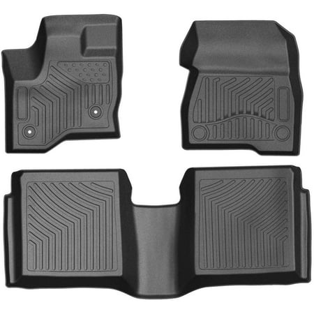 Heavy Duty Rubber Car Floor Mats For 2011 2019 Ford Flex All