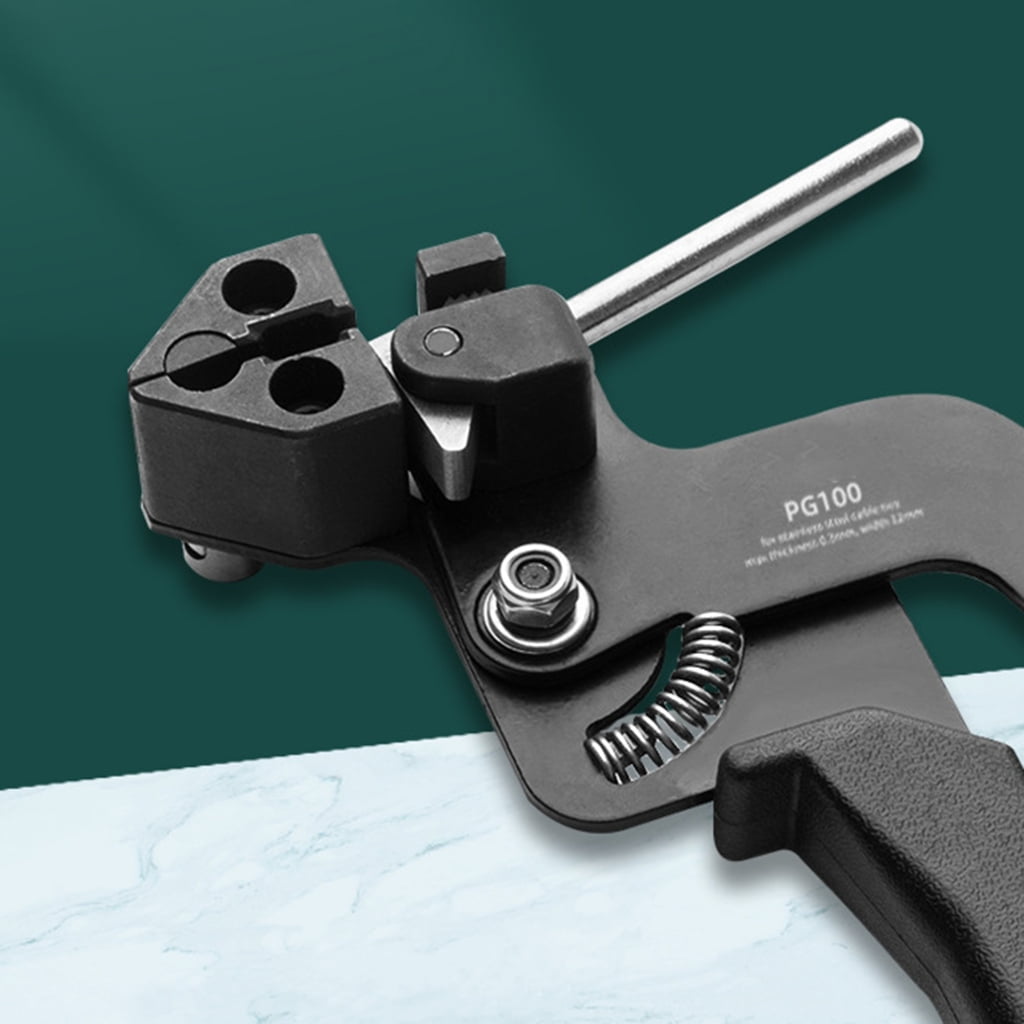 MOMOJIA Zips Cable Tie Pliers Hand Fastening Straps Cutting Wrap Tool for Strong Binding