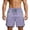 Purple, variant on Men's Running Athletic Shorts Quick Dry Workout Gym Side Split Short Pants Relaxed Fit Lightweight Jogger Summer Sweat Shorts with Zipper Pockets Blue XL