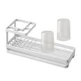 thumbnail image 4 of Bathroom Toothbrush Holder Nonslip Toothbrush Storage Rack for Vanity Makeup white with cups, 4 of 8