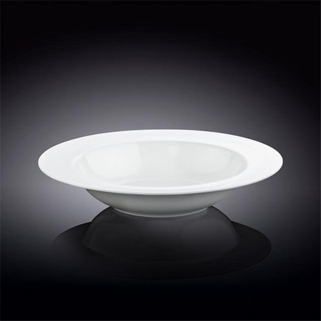 Wilmax 991216 8 in. Deep Plate, White - Pack of 36