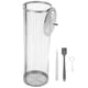 thumbnail image 1 of Cesta para parrilla de barbacoa antiadherente, acero inoxidable de grado alimenticio de 12,2 pulgadas, resistente al calor, red de cocción redonda reutilizable para barbacoa, 1 of 8