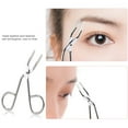 thumbnail image 3 of Clearance: Stainless Steel Eyebrow Tweezer Scissors Shaped Slant Tip Tweezer Clip, 3 of 4