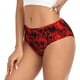 thumbnail image 2 of Fotbe Red Skulls 3 Calzones Estampados para Mujer – Ropa Interior de Algodón, Cómoda, Suave y Elástica-XX-Large, 2 of 6