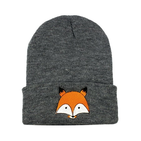 

Relanfenk Baby Hats Fashion Children Cap Warm Winter Knitted Wool Hemming Hat