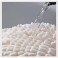thumbnail image 5 of Set de 2 toallas blancas y grises: seca tus manos al instante y fácilmente con este juego de toallas de baño creativas, juego de 2 toallas de baño decorativas, 5 of 5