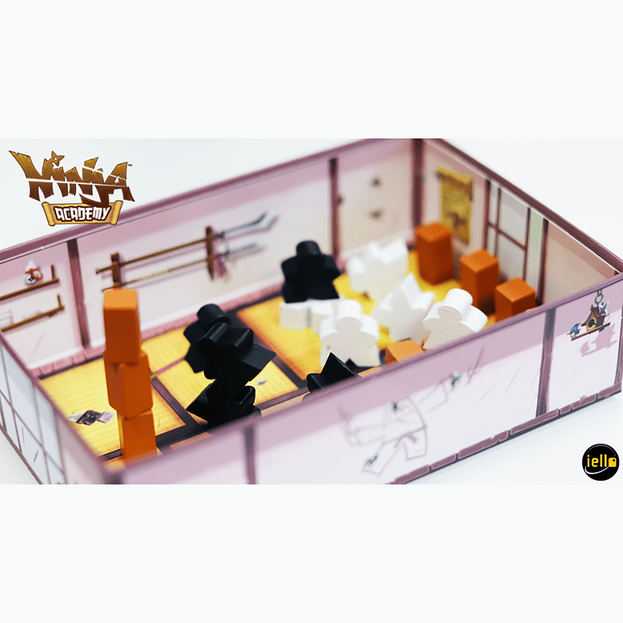 Ninja Academy - Mini Games, Kids & Family, Iello Games, Ages 8+, 3-5 Players, 20 Min