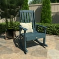 thumbnail image 4 of Highwood 3-pc Lehigh Rocking Chair Set - 2 Lehigh Rockers and 1 Adirondack Side Table, Outdoor, Eco-friendly, Synthetic Wood, 4 of 6