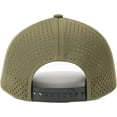 thumbnail image 4 of GFDYREE Men Quick Dry Baseball Cap Laser Cut Mesh Ball Cap Curved Brim Snapback Hat, 4 of 7