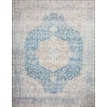 thumbnail image 2 of Loloi Layla Oriental Blue / Orange Printed Area Rug, 2 of 6