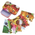 thumbnail image 1 of 60 uds rompecabezas de dibujos animados jardín de infantes Aprendizaje Temprano educativo niños regalo ToyLittle Girl, 1 of 9