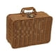 thumbnail image 2 of Cesta de mimbre tejida, caja de paja con asas, caja de ratán vintage SG, 2 of 9