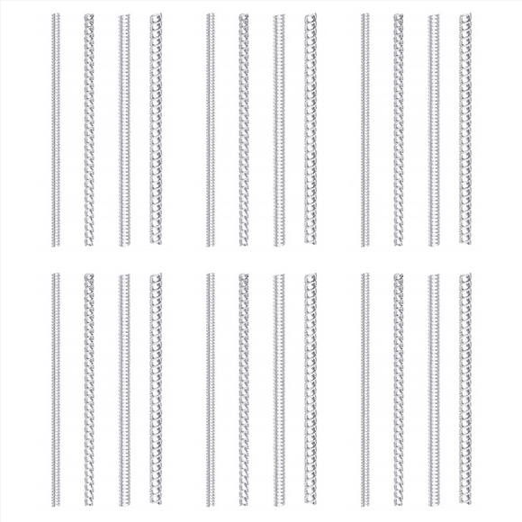 24X for Loose Rings Ring Guard Clip Transparent Silicone Sizer Tightener Resizer 4 Sizes