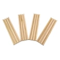 thumbnail image 2 of Titular de dominó,Estante de madera maciza Tiile Holder 3 ranuras,Juego de 4 organizadores de bandejas de soporte de dominó de madera,soportes para estantes de fichas de dominó con Hugo Titular de dominó, 2 of 10