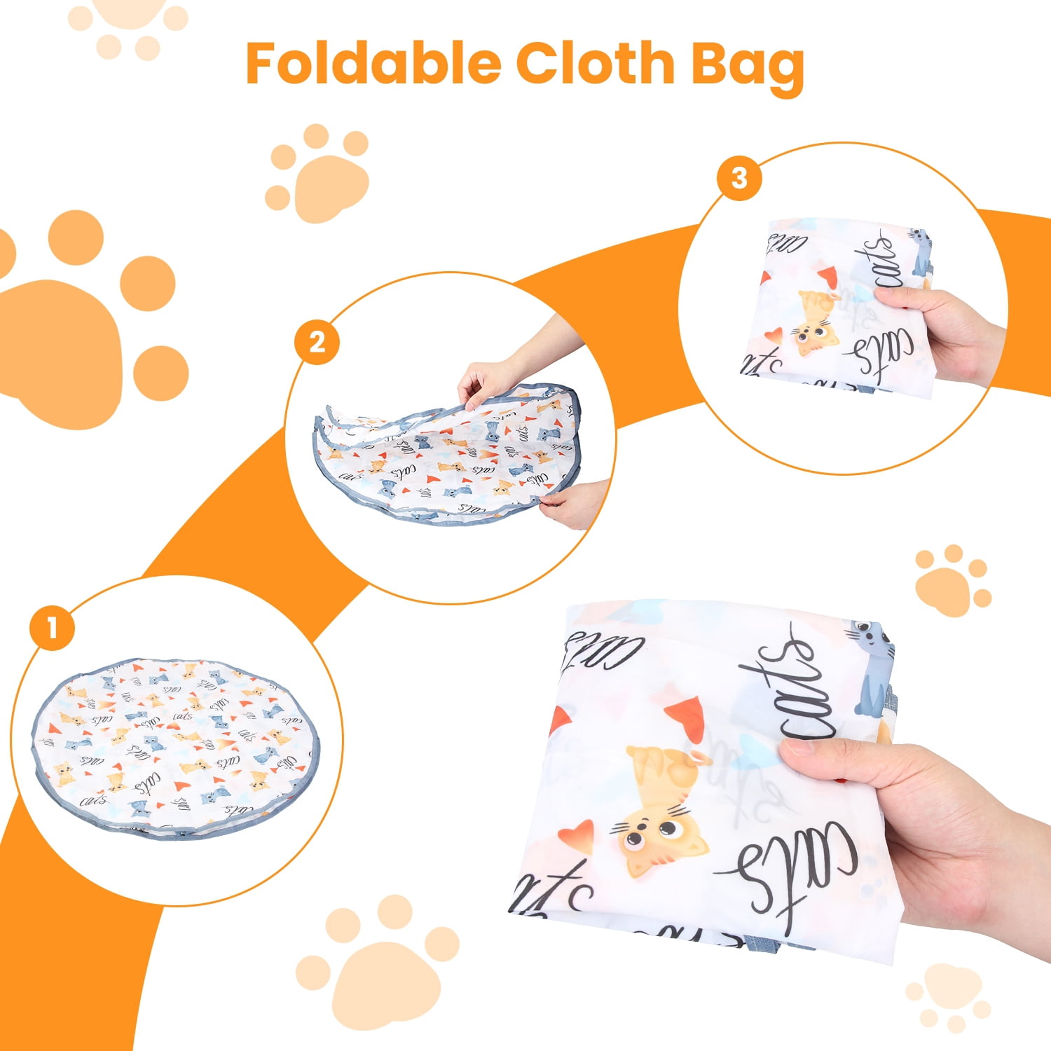 1Pc Rechargeable Fast Rolling Ball in Pouch Cat Toys, Indoor Motion Activated Interactive Catching Game