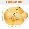 thumbnail image 4 of MasteelfCA Rabbit Shaped Piggy Bank Girl Boy Bedroom Coin Bank Zodiac Coin Container Gift, 4 of 8