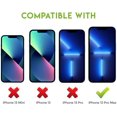 thumbnail image 2 of iPhone 13 Pro Max Screen Protector - Film en Verre Trempé Compatible avec iPhone 13 Pro Max 2021 6.7 Inch [résistant aux rayures] [bubble free] [3 Pack], 2 of 5
