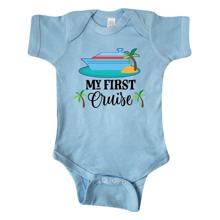

Inktastic My 1st Cruise Vacation Trip Gift Baby Boy or Baby Girl Bodysuit