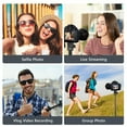 thumbnail image 3 of 140cm/55in Extendable Light Stand Adjustable Selfie Stick Tripod Aluminum Alloy with 1/4 Inch Screw Phone Tripod for Camera Compact Video Light, 3 of 7