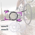 thumbnail image 3 of Frenos De Disco De Bicicleta Universal Refit Parts F160 / R140 Para La Bicicleta Gorda Bike Bike Purple 2 Discbrake SM SunniMix Freno de disco hidráulico de bicicleta, 3 of 8