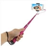 Haweel HWL-5300M Wire Control Extendable Handheld Selfie Monopod with Tripod Holder & Clamp Mount, Magenta