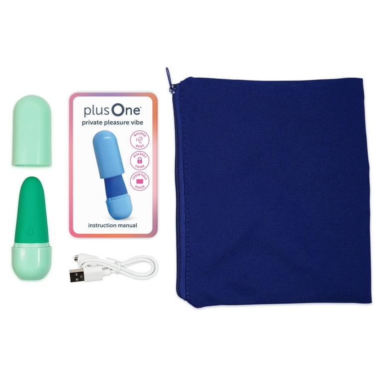 plusOne Private Pleasure Vibrator, Whisper-Quiet, Rechargeable - Walmart.com plusOne Private Pleasure Vibrator, Whisper-Quiet, Rechargeable - Walmart.com