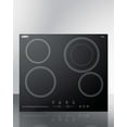 thumbnail image 6 of 24" Wide 230V 4-Burner Radiant Cooktop, Black, 6 of 6