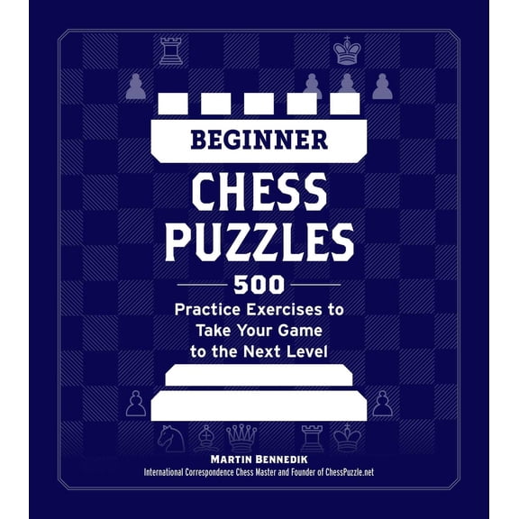 Pre-Owned Beginner Chess Puzzles: 500 Practice Exercises to Take Your Game to the Next Level (Paperback) 1507223048 9781507223048