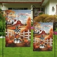 thumbnail image 4 of Thanksgiving Schnauzer Pilgrim Grateful, Thankful, Blessed Fall Welcome Garden Flag 12x18in Double Sided Miniature Schnauzer Dog Lover Outdoor Decor - 00021, 4 of 5