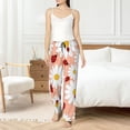 thumbnail image 4 of Rateoe Daisy and Ladybug Pattern Women’s Ultra-Soft Comfy Pajama Lounge Pants Sleepwear,Comfortable Lounge Wear,lightweight Pajamas, Casual Home Wear-X-Large, 4 of 6