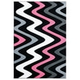 thumbnail image 3 of United Weavers Drachma Larissa Contemporary Abstract Area Rug, Pink, 7'10" x 7'10", 3 of 5