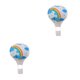 thumbnail image 4 of Injueey Linternas de globos aerostáticos colgantes DIY, globo grande para colgar rápida y fácilmente, decoraciones impecables, diámetro de arcoiris blanco diámetro 40CM 2Conjunto, 4 of 6